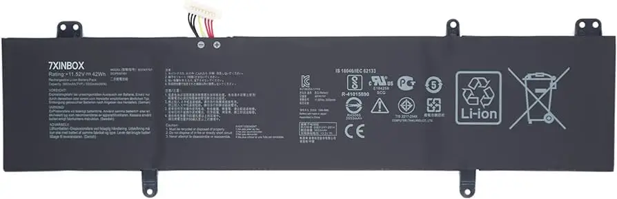 Asus B31N1707 Notebook Bataryası Asus B31N1707 Notebook Bataryası