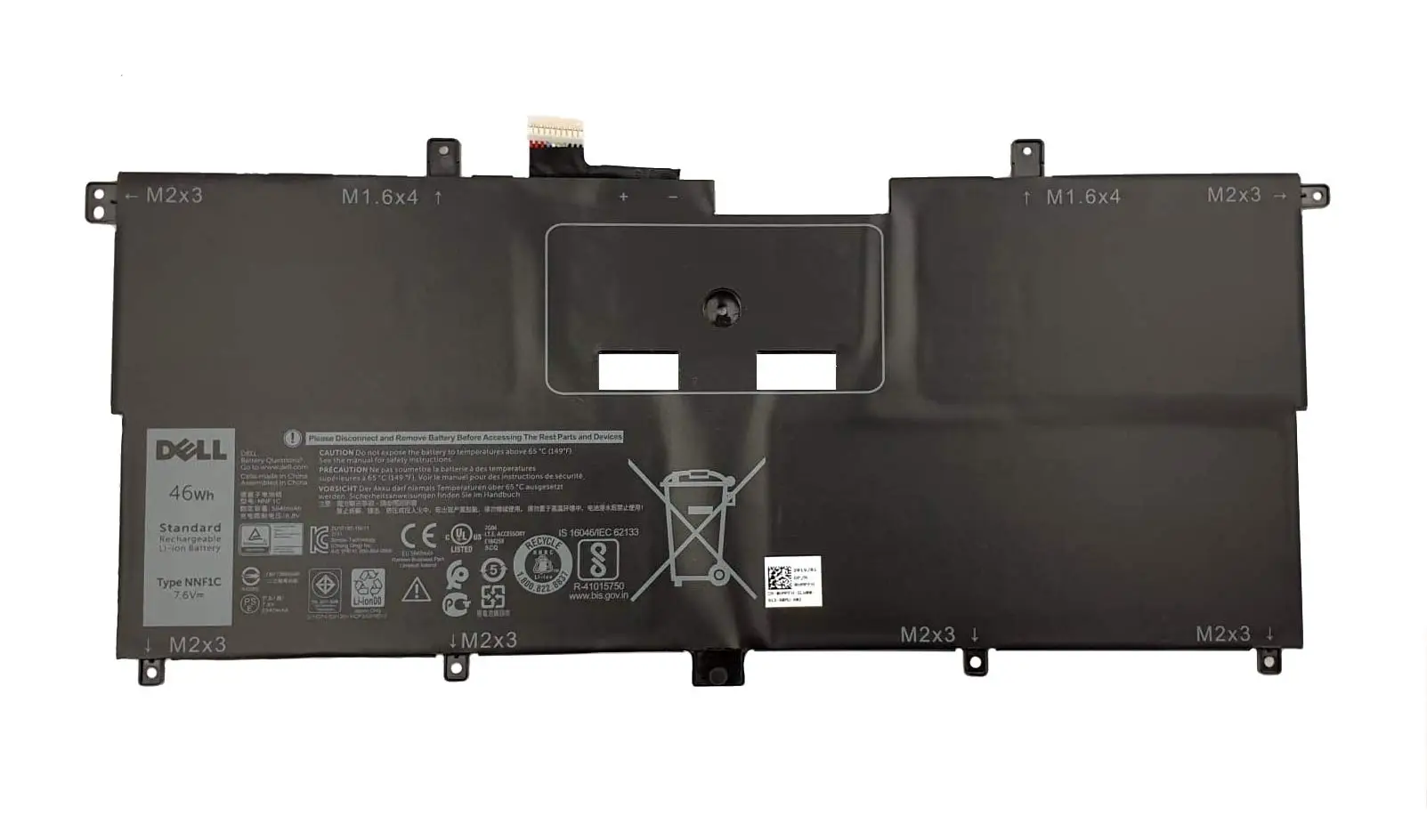 Dell XPS 13 9365 NNF1C P71G NP0V3 Notebook Bataryası Dell XPS 13 9365 NNF1C P71G NP0V3 Notebook Bataryası