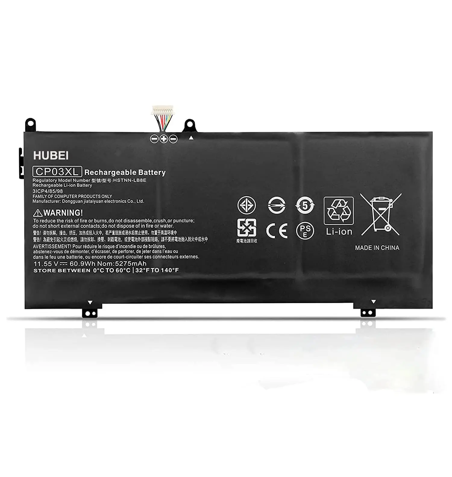 Hp HSTNN-LB8E TPN-Q199 Notebook Bataryası Hp HSTNN-LB8E TPN-Q199 Notebook Bataryası