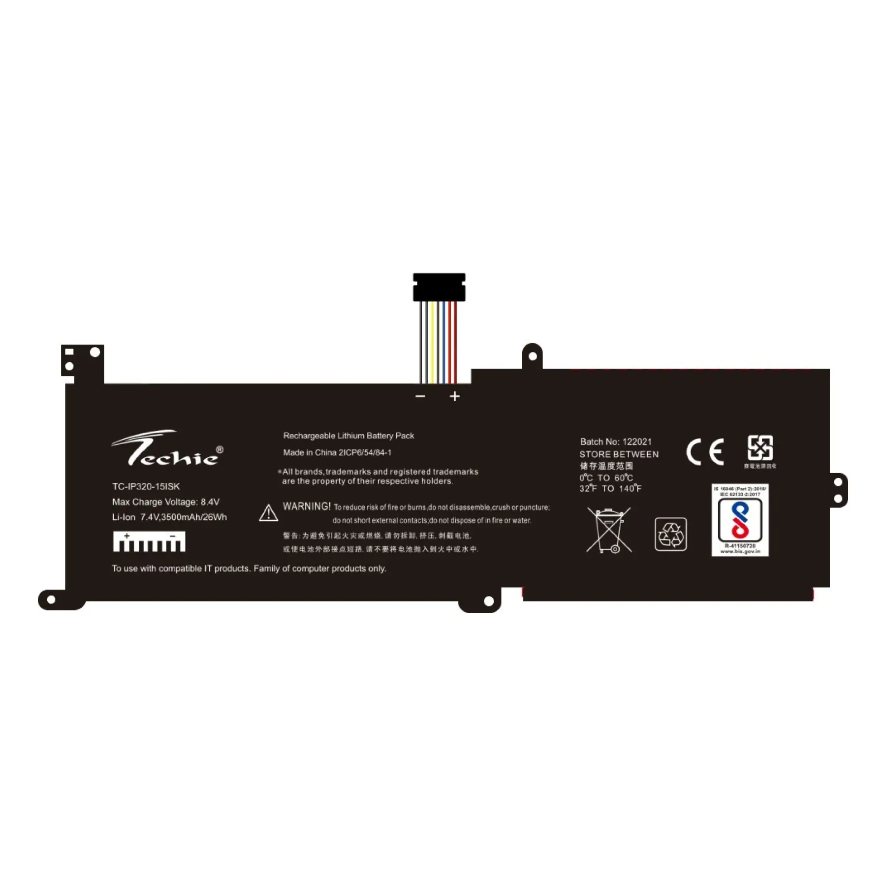 Lenovo ideapad 320-15IKB L16L2PB2 Notebook Bataryası Lenovo ideapad 320-15IKB L16L2PB2 Notebook Bataryası