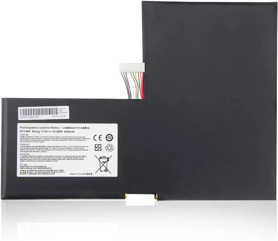 Monster BTY-M6F NP-MSBTYM6F Notebook Bataryası Monster BTY-M6F NP-MSBTYM6F Notebook Bataryası